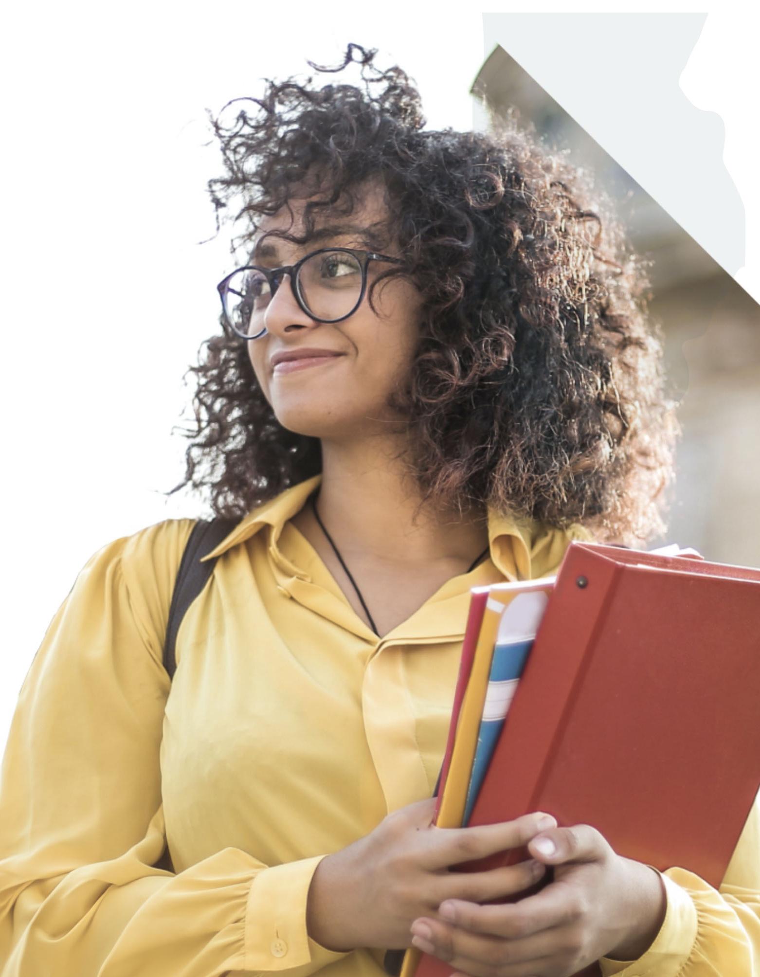 Student with Books